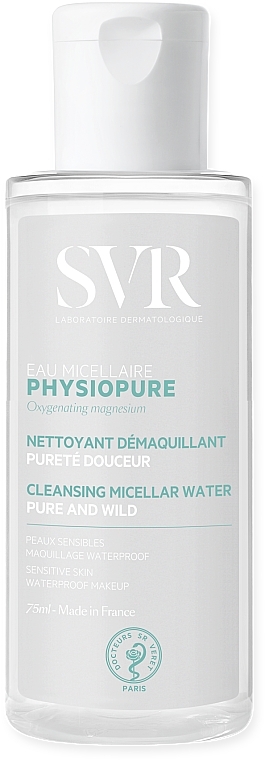 Очищающая мицеллярная вода - SVR Physiopure Cleansing Micellar Water — фото N3