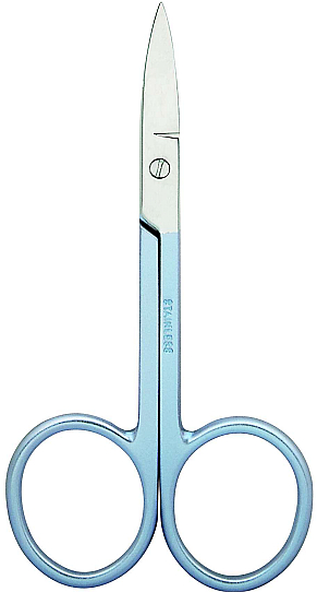 Ножницы для ногтей, синий - Titania Nail Scissors Blue — фото N1