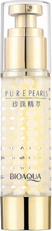 Емульсія з перловим порошком - Bioaqua Pure Pearls Moist ang Smooth Emulsion — фото N1