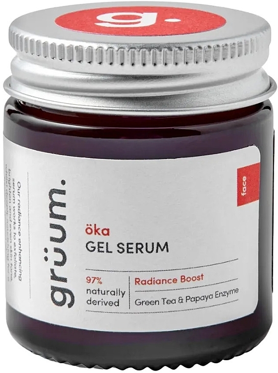 Гель-сыворотка для сияния кожи - Gruum Oka Gel Serum Radiance Boost — фото N1