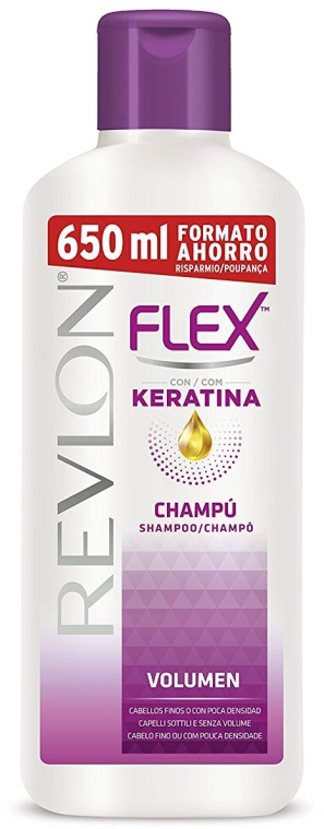 Шампунь для тонкого волосся - Revlon Flex Keratin Shampoo Thin Hair — фото N2