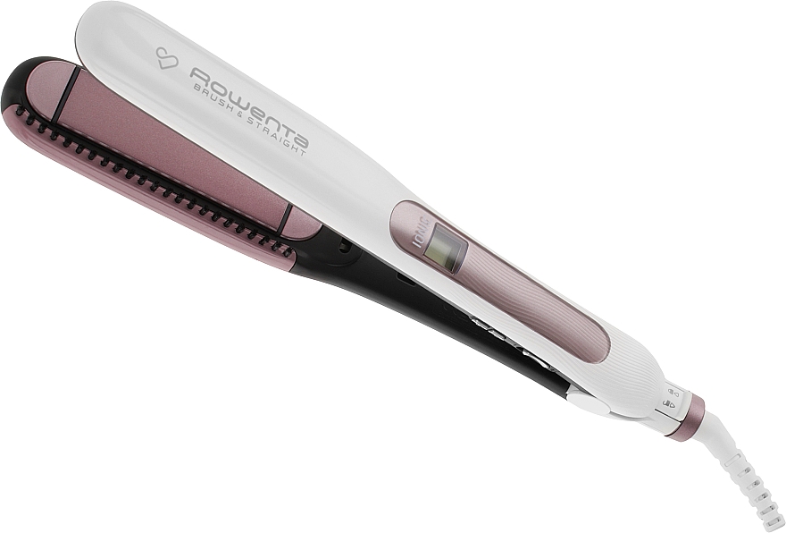 Стайлер-випрямляч для волосся - Rowenta Brush&Straight SF7510 — фото N1