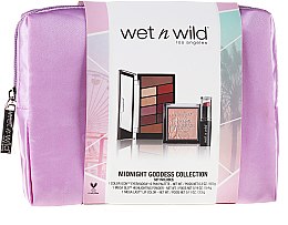 Парфумерія, косметика Wet N Wild (eyesh/palette/8.5g + highlig/9g + lipstick/3.3g + bag) - Набір