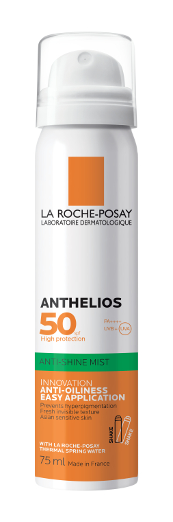 Сонцезахисний легкий спрей-міст для шкіри обличчя, високий ступінь захисту SPF 50 - La Roche-Posay Anthelios Invisible Spray Mist SPF50 — фото N4