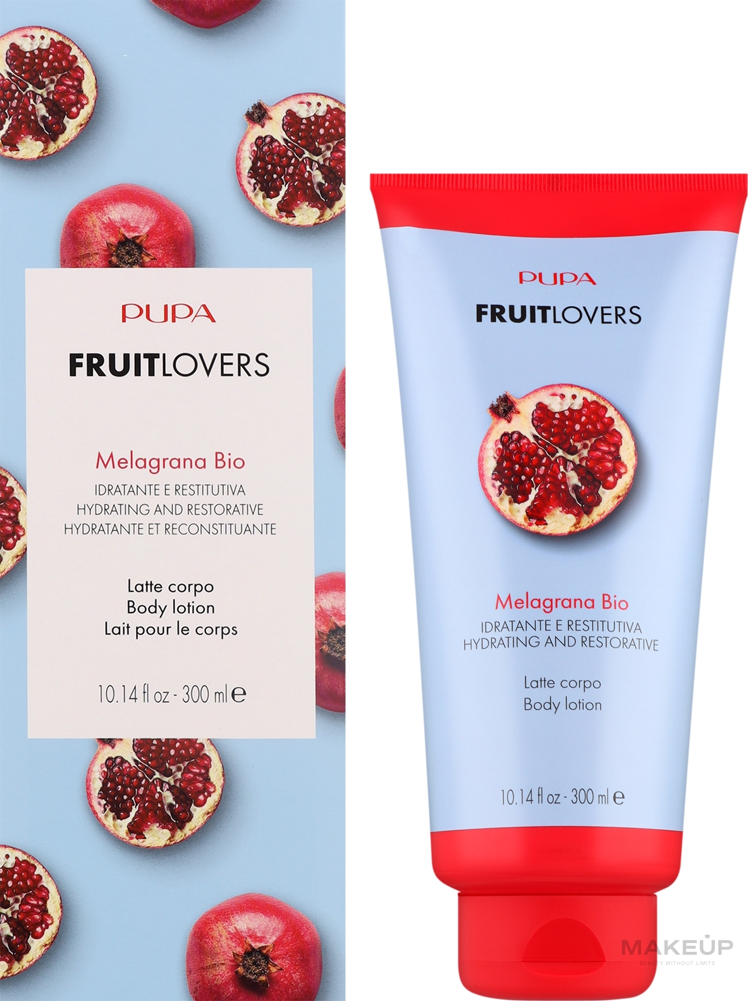 Лосьон для тела - Pupa Friut Lovers Pomegranate Body Lotion — фото 300ml