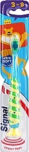 Духи, Парфюмерия, косметика Детская зубная щетка, голубая - Signal Kids Ultra Soft Small Toothbrush 3-8 Years 