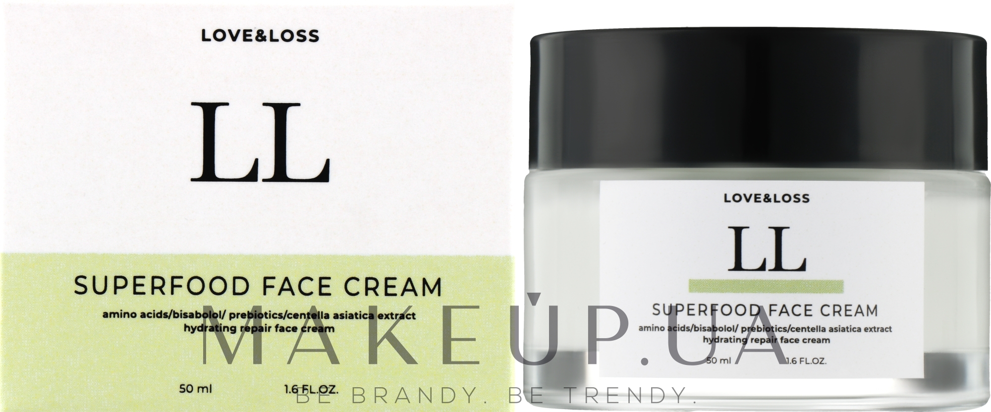 Відновлювальний крем для обличчя - Love&Loss Superfood Face Cream — фото 50ml