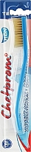 Парфумерія, косметика Зубна щітка з натуральною щетиною №46 - Chetprom Double Action Soft Medium