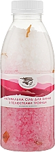 Натуральная соль для ванны с лепестками розы - Карпатські Істор — фото N1