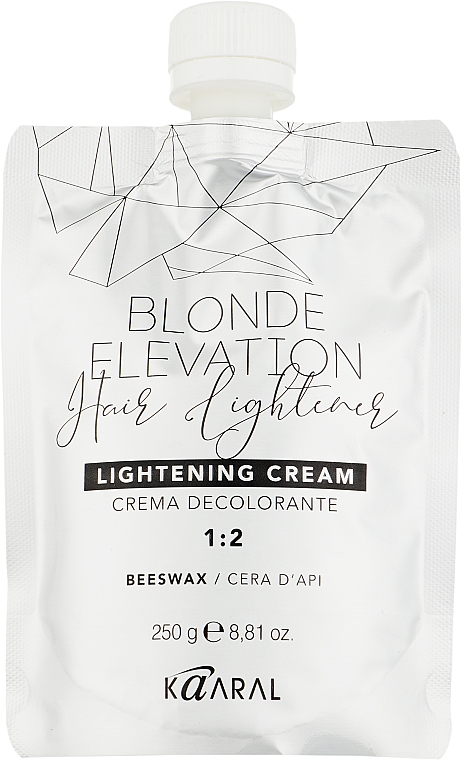 Обесцвечивающий крем для волос - Kaaral Blonde Elevation Lightening Cream — фото N2