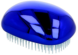 Щітка для волосся, сяйно-синя - Twish Spiky 3 Hair Brush Shining Blue — фото N1