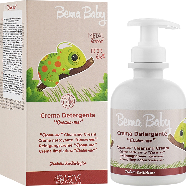 Очищувальний крем-гель для купання - Bema Cosmetici Bema Baby Cream-Me Cleansing Cream — фото N2
