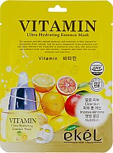 Тканевая маска с комплексом витаминов - Ekel Vitamin Ultra Hydrating Mask — фото N1