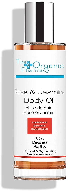 Масло для тела "Роза и жасмин" - The Organic Pharmacy Rose & Jasmine Body Oil — фото N1