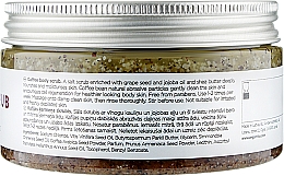 Антицеллюлитный кофейный скраб для тела - Vegan Fox — фото N2
