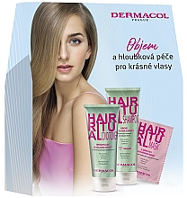 Парфумерія, косметика Набір - Dermacol Hair Ritual (shm/250ml + cond/200ml + h/mask/5ml)