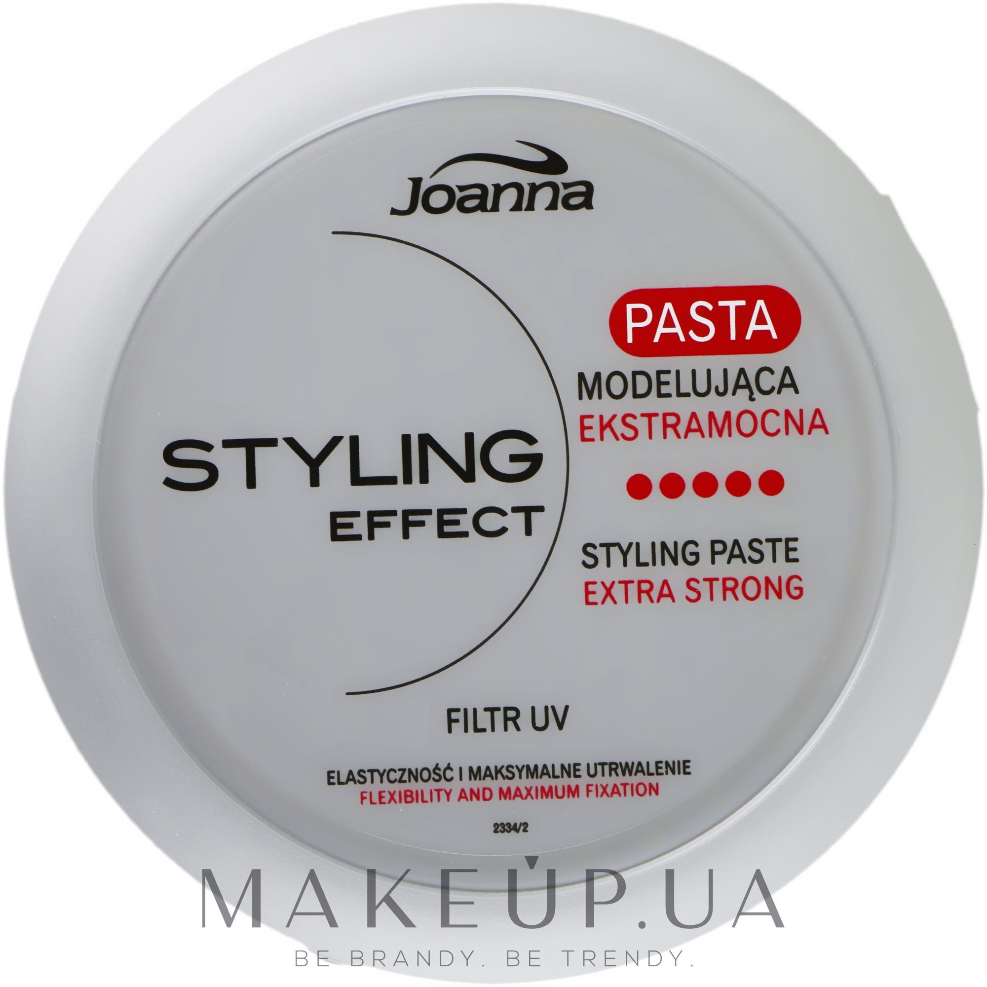 Моделирующая паста для волос - Joanna Styling Effect Styling Paste Extra Strong — фото 90g
