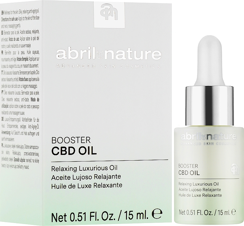 УЦІНКА Бустер-еліксир для обличчя - Abril et Nature Relaxing Luxurious CBD Oil Booster * — фото N2