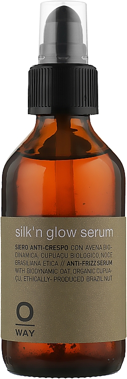 Сиворотка для волосся з анти-фриз ефектом - Rolland Oway Silk Glow — фото N3