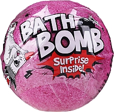 Бомбочка для ванн "Сюрприз", рожевий - LaQ Bath Bomb — фото N3