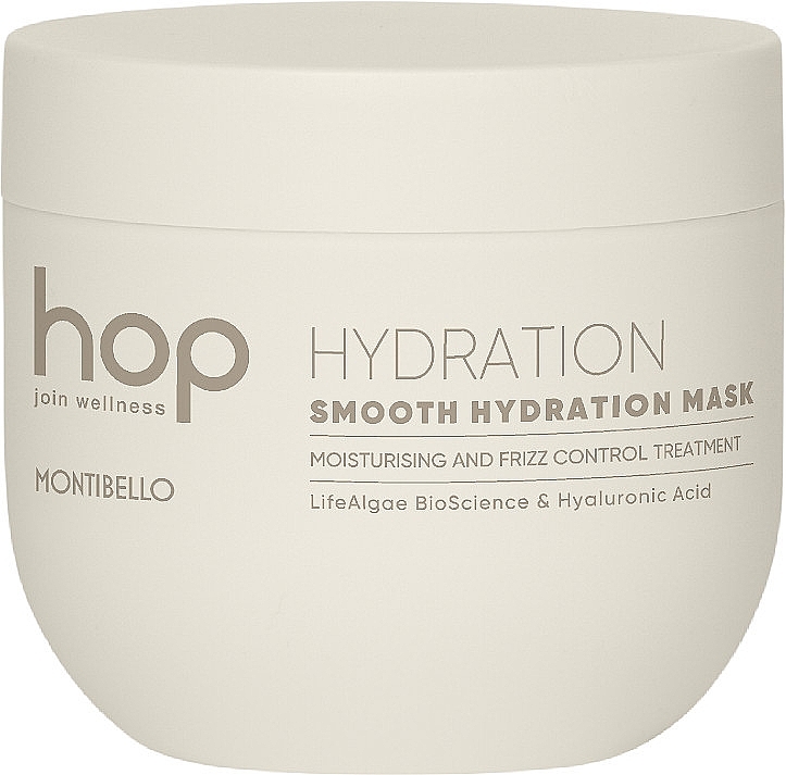Зволожувальна маска для в'юнкого та неслухняного волосся - Montibello HOP Smooth Hydration Mask — фото N2