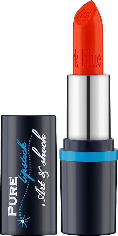 Помада для губ «Art & Shock» - Dark Blue Cosmetics Pure Lipstick  — фото N1
