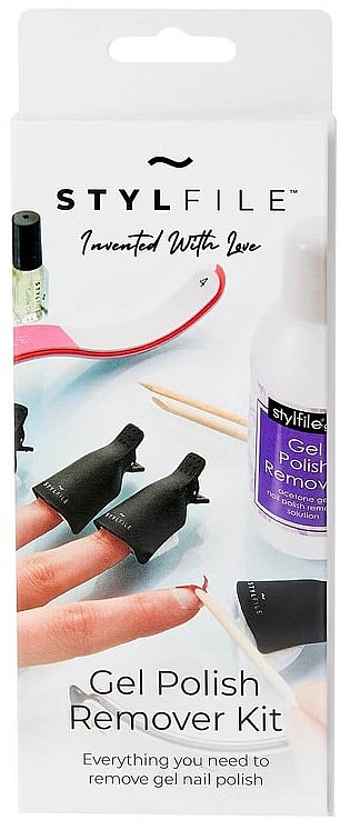 Набор для снятия гель-лака - Stylideas Stylfile Gel Polish Remover Kit — фото N1