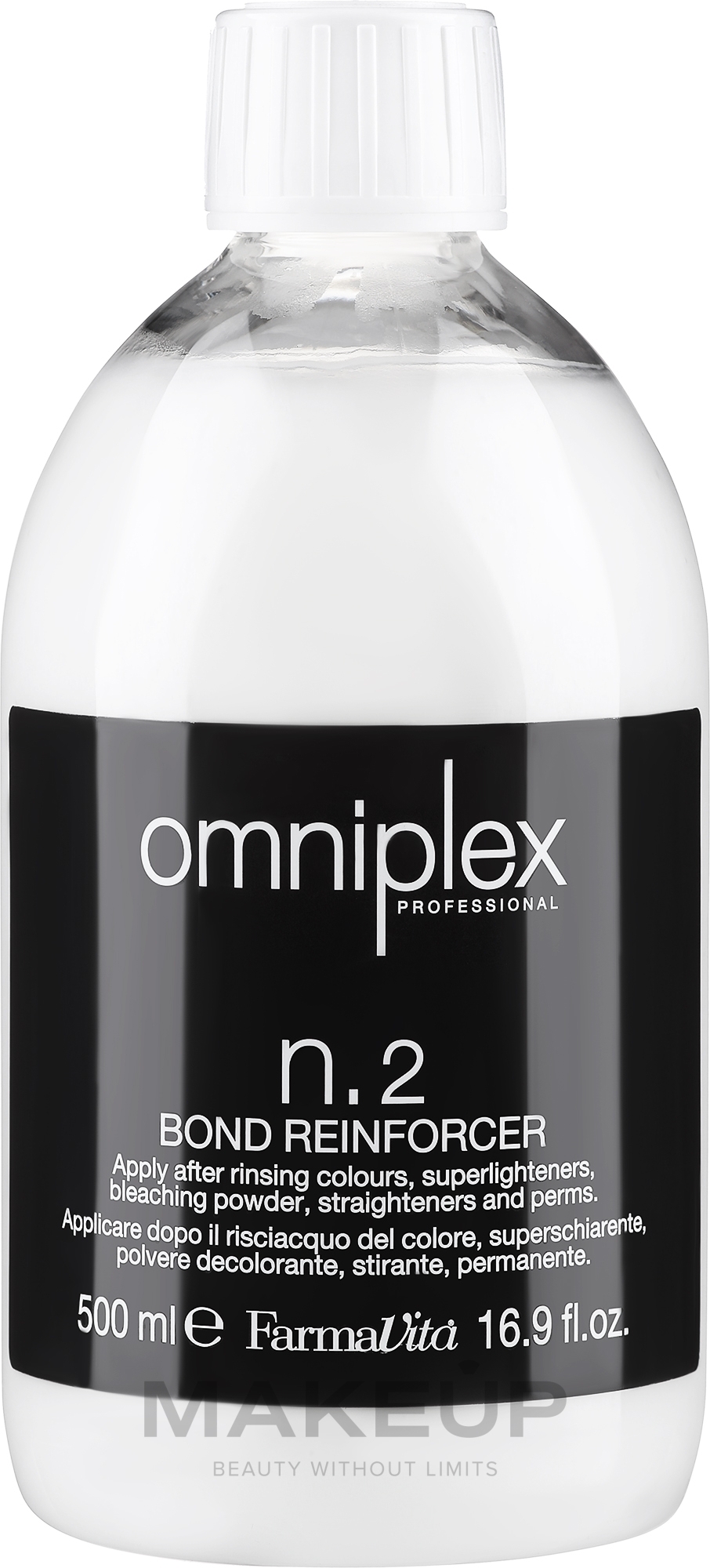 Фиксатор для волос - FarmaVita Omniplex N.2 Bond Reinforcer — фото 500ml