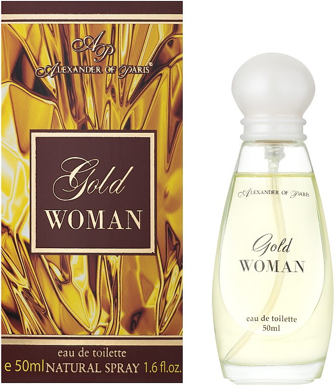 Aroma Parfume Alexander of Paris Gold Woman - Туалетная вода — фото N2