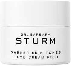 Парфумерія, косметика Зволожувальний крем для обличчя - Dr. Barbara Sturm Darker Skin Tones Face Cream Rich