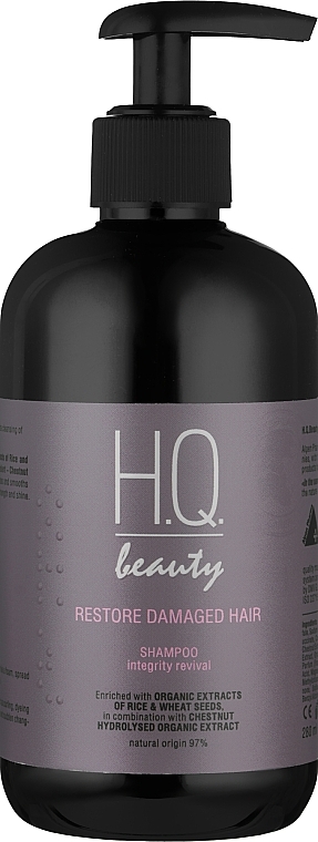 УЦІНКА Шампунь для пошкодженого волосся - H.Q.Beauty Restore Damaged Hair Shampoo * — фото N1