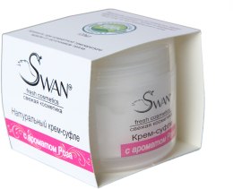 Духи, Парфюмерия, косметика Натуральный крем-суфле "Роза" - Swan Body Cream