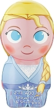 Гель-шампунь "Эльза" - Air-Val International Frozen 2D Elsa Shower Gel-Shampoo — фото N1