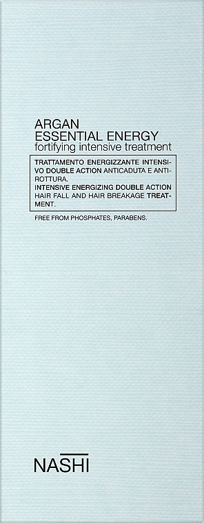 Интенсивно укрепляющие ампулы против выпадения волос - Nashi Argan Essential Energy Fortifying Intensive Treatment — фото N1