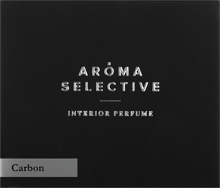 Ароматичне саше в автомобіль "Carbon" - Aroma Selective Aromatic Sachets — фото N2