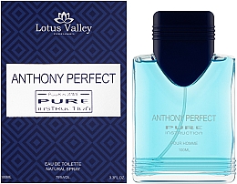 Lotus Valley Anthony Perfect Pure Instruction - Туалетна вода — фото N2