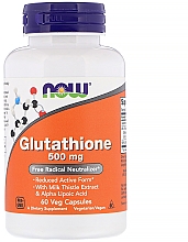 Капсулы "Глутатион", 500 мг. - Now Foods Glutathione — фото N2