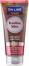 Парфумерія, косметика Скраб для тіла - On Line Senses Body Scrub Brasilian Vibes