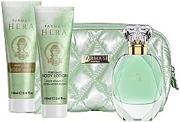 Духи, Парфюмерия, косметика Farmasi Hera Gift Set - Набор (edp/65ml + sh/gel/100ml + b/lot/100ml+bag/1pcs)