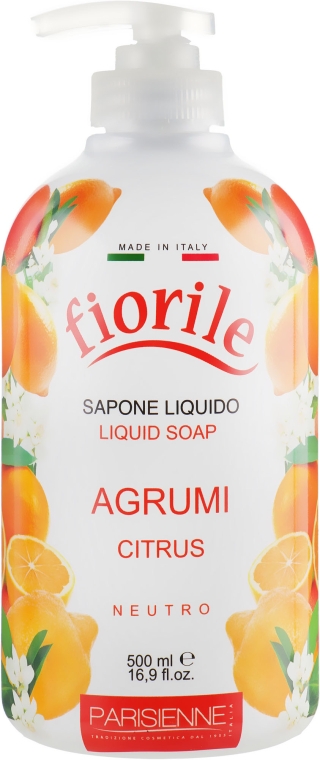 Жидкое мыло "Цитрус" - Parisienne Italia Fiorile Citrus Liquid Soap — фото N1