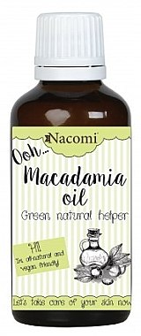 Олія макадамії - Nacomi Macadamia Oil — фото N1