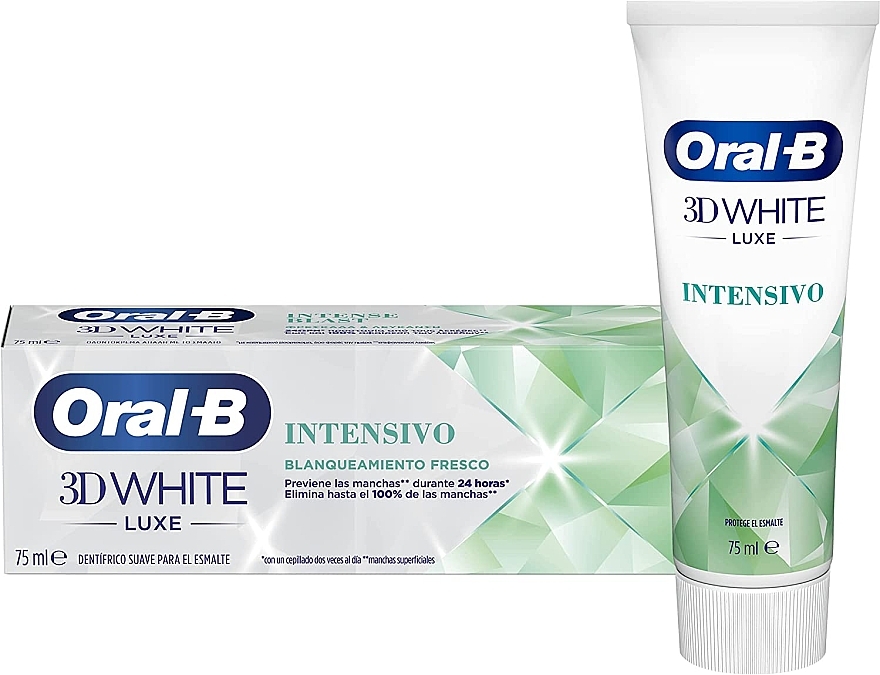 Відбілювальна зубна паста - Oral-B 3D White Luxe Intensive Fresh Whitening Toothpaste — фото N2