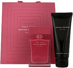 Парфумерія, косметика Narciso Rodriguez Fleur Musc - Набір (edp/30ml + b/lot/75ml)