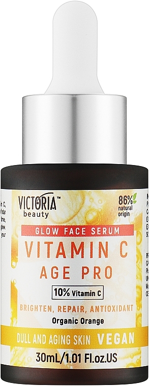 Сироватка для обличчя з вітаміном С - Victoria Beauty C Age Pro