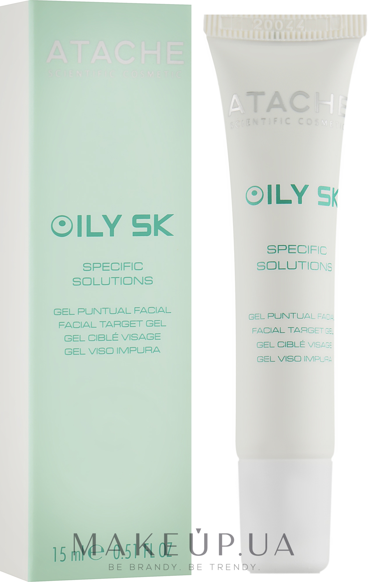 Інтенсивне локальне лікування - Atache Oily SK Specific Solutions — фото 15ml