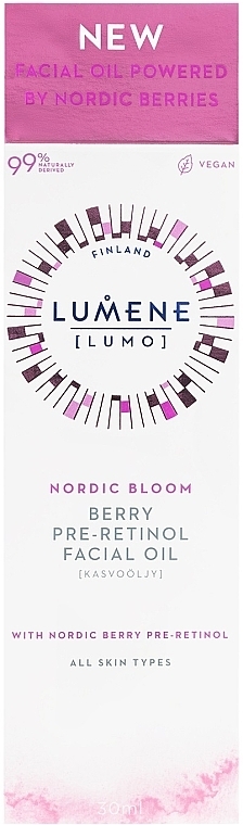 Восстанавливающее масло для лица - Lumene Nordic Bloom Berry Pre-Retinol Facial Oil — фото N2