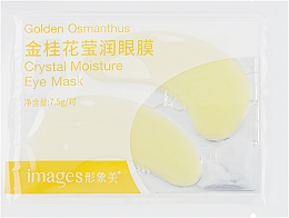 Патчі під очі, з олією золотого османтуса - Bioaqua Images Golden Osmanthus Crystal Moisture Eye Mask — фото N1