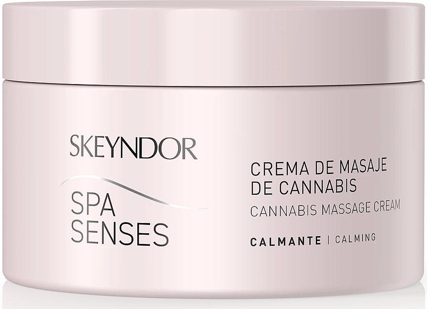 Крем массажный с конопляным маслом - Skeyndor Spa Senses Cannabis Massage Cream  — фото N1