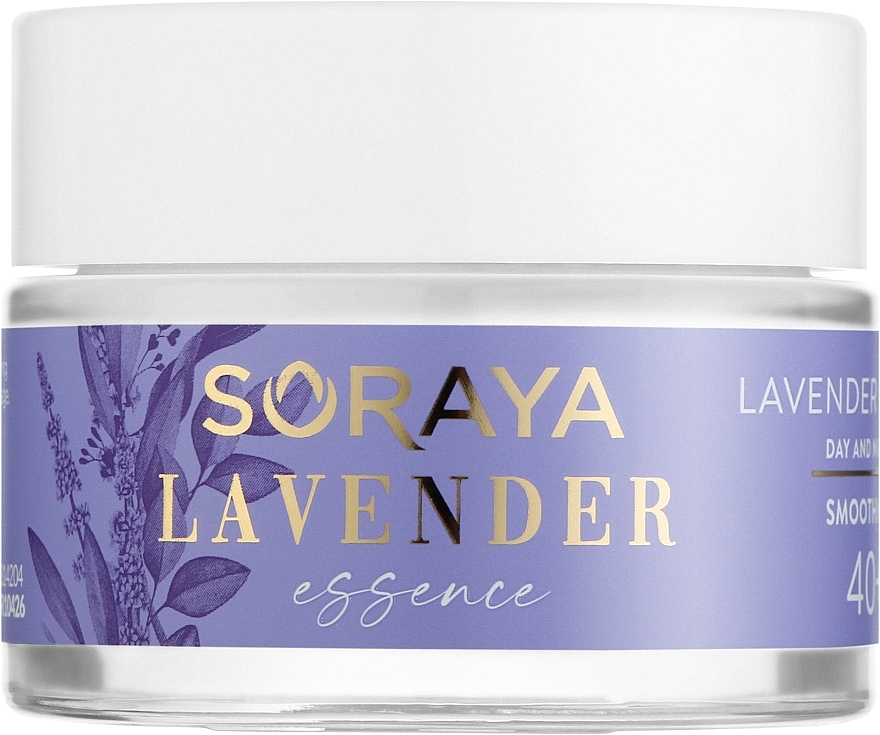 Разглаживающий крем для лица с лавандой 40+ - Soraya Lavender Essence