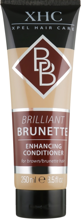 Кондиционер для тёмных волос - Xpel Marketing Ltd Hair Care Brilliant Brunette Enhancing Conditioner Tube — фото N1